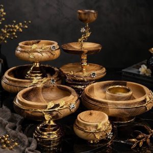 سرویس پنج تکه لاله چوبی